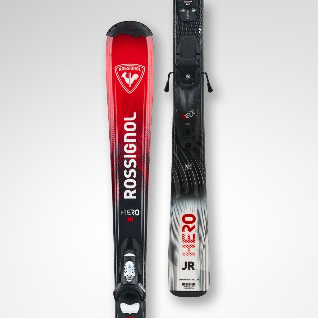 Lyže Rossignol HERO JR 130-150 XPRESS JR + vázání XPRESS 7 GW B83 BLACK